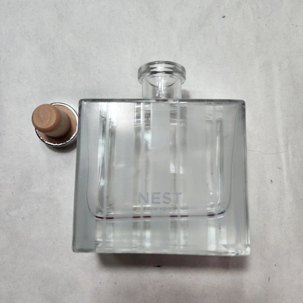 NEST‎ New York *Empty Glass W/ Cork Reed Diffuser 5.9 fl oz/175 ml & *NO REEDS*